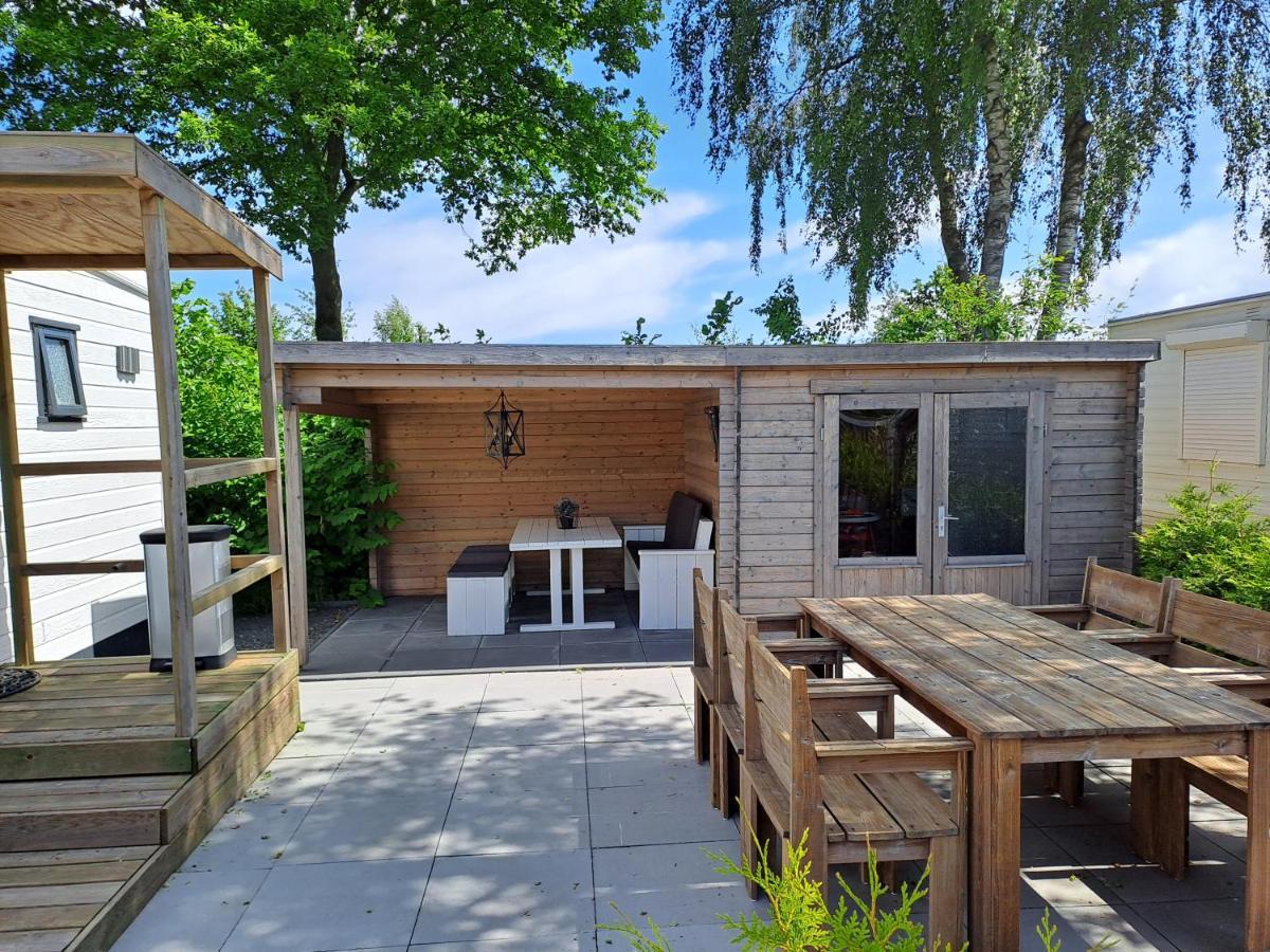 הוילה Rheezerveen Chalet Eben Haezer מראה חיצוני תמונה